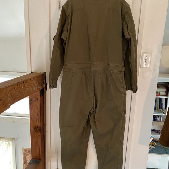 RRL Double RL Ralph Lauren Military Style Flight Suit Jumpsuit - Picture 8 of 8